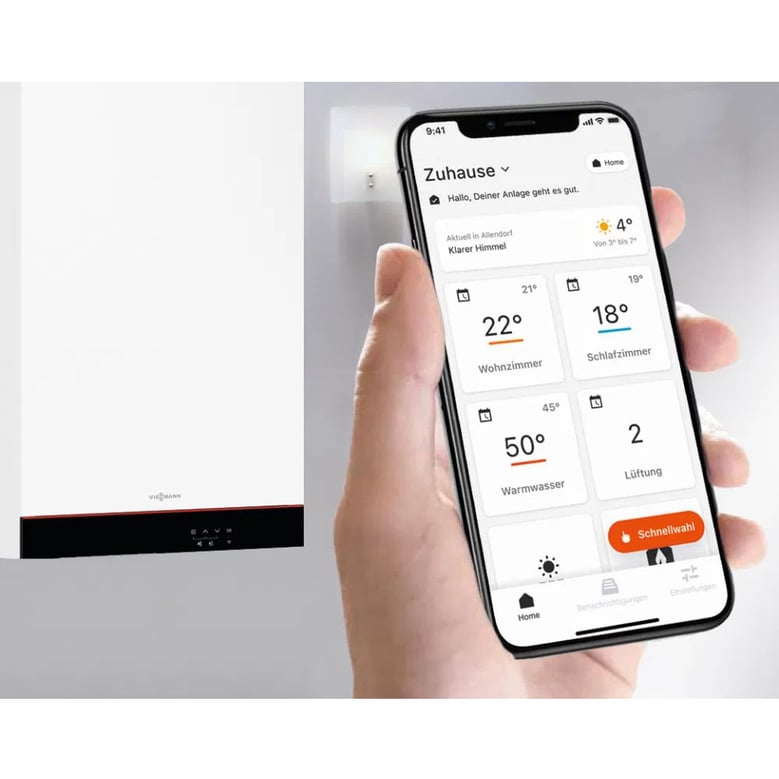 Viessmann Vitodens 050-W B0HA Gas System Boiler 19kW